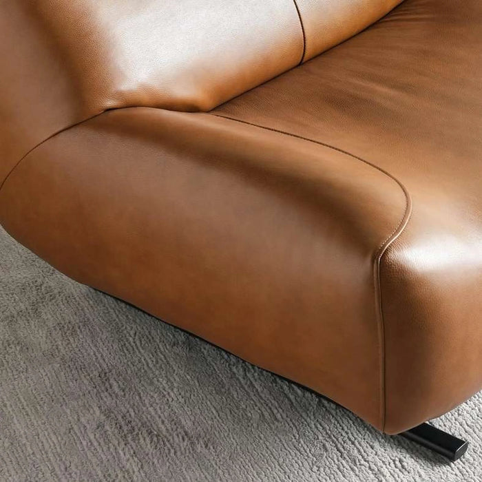Delano Left Armless Single Seater - Brown