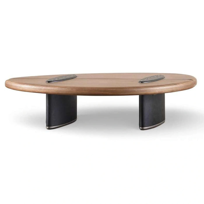 Delger Coffee Table Veneer - Brown & Black