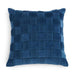 Delney Velvet Filled Cushion 45X45Cm - Navy Pan Home