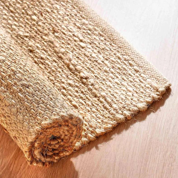 Delray Hand Woven Jute Dhurrie 90X150Cm - Natural Pan Home