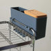Delsy 2-Tier Dish Rack Silver Pan Home