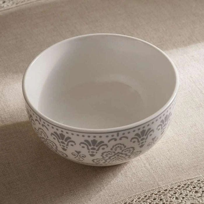 Delvin 16-Piece Porcelain Dinner Set - Grey