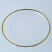 Demetra Gold Rim Charger Plate Dia27Cm - Clear Pan Home