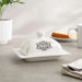 Denbi Butter Dish 16.4X12X9Cm - White Pan Home