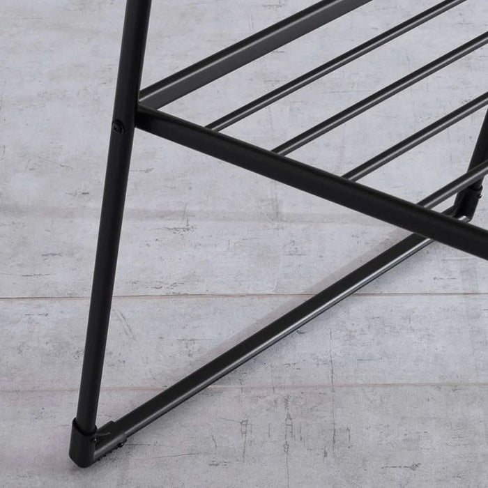 Dennise Foldable Cloth Dryer With 22M Drying Space 131X60X95Cm - Black Pan Home