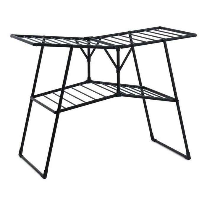 Dennise Foldable Cloth Dryer With 22M Drying Space 131X60X95Cm - Black Pan Home