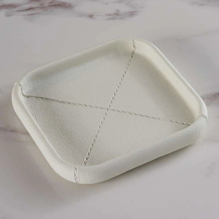 Denver Soap Dish 11.7X1.7X11.7Cm - Cream Pan Home