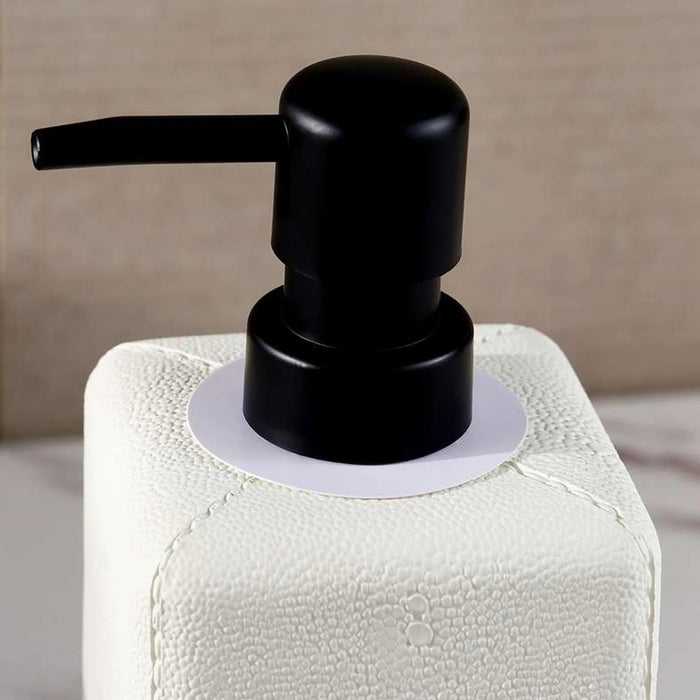 Denver Soap Dispenser 8X8X19.5Cm - Cream Pan Home