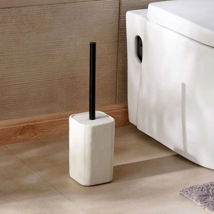 Denver Toilet Brush Holder 10X10X17Cm - Cream