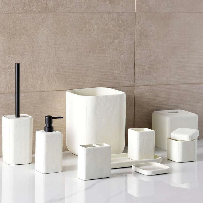 Denver Toilet Brush Holder 10X10X17Cm - Cream