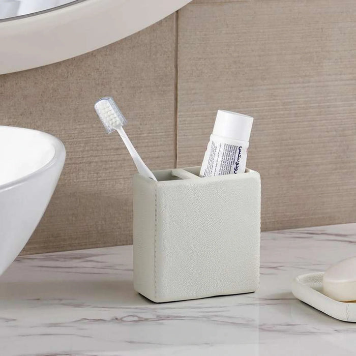 Denver Toothbrush Holder 11X5.7X11Cm - Cream