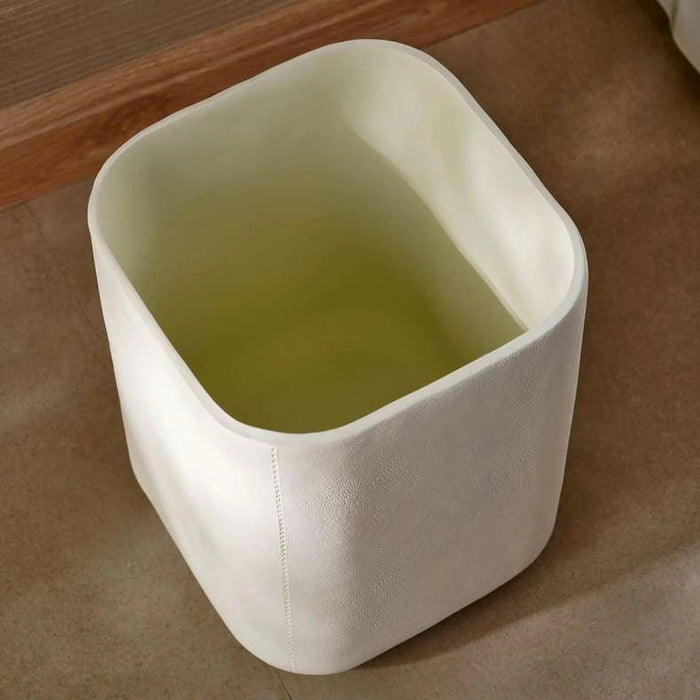 Denver Waste Bin 19.5X19.5X25Cm - Cream Pan Home