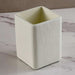 Denver Waste Bin 19.5X19.5X25Cm - Cream Pan Home