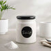 Denzi Salt Canister 800Ml - White Pan Home