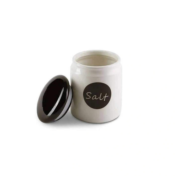 Denzi Salt Canister 800Ml - White Pan Home