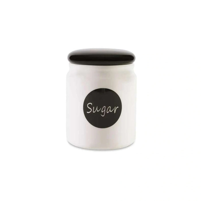 Denzi Sugar Canister 800Ml - White Pan Home