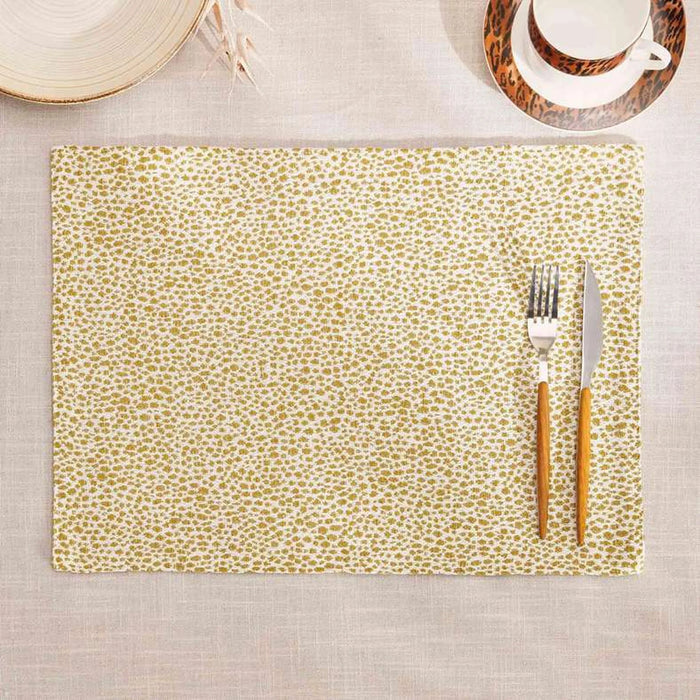 Designora Jq Placemat 33X45Cm - Mustard