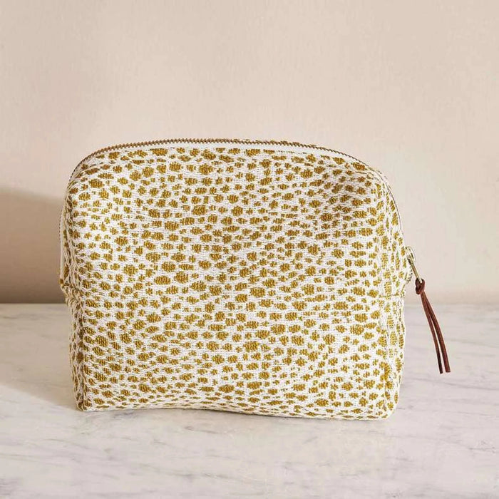 Designora Jq Vanity Bag 19X7X13Cm - Mustard Pan Home