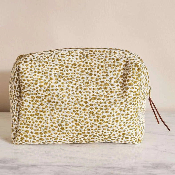 Designora Jq Vanity Bag 23X8X15Cm - Mustard Pan Home