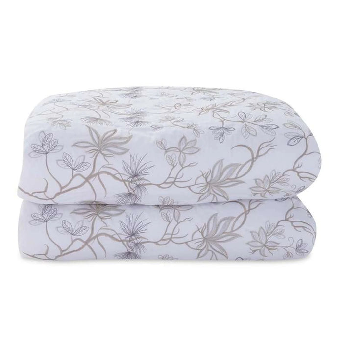 Designora Royal Garden 4-Piece Embroidered Comforter Set 250X260Cm -Beige