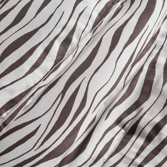 Designora Zebra 3-Piece King Comforter Set 240X260Cm - Grey