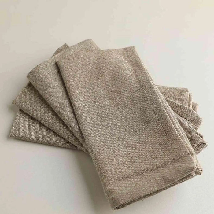 Dessert Glam 4-Piece Napkin Set 45X45Cm-Beige