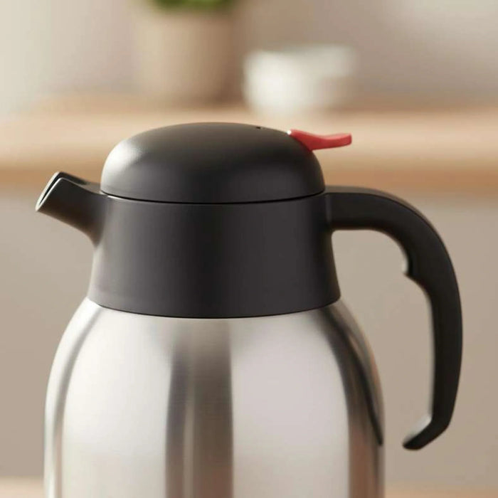 Devin Stainless Steel Vacuum Flask 1.5L -Chrome