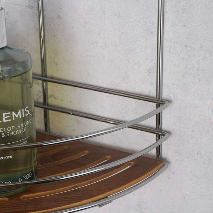 Devyn 2-Tier Shower Caddy 20X20X31Cm - Chrome Pan Home
