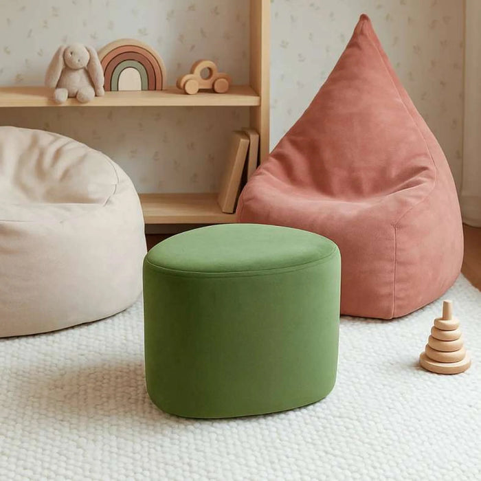 Dew Drop Kids Stool 45X35X38Cm- Green