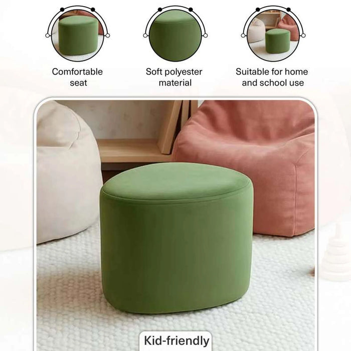 Dew Drop Kids Stool 45X35X38Cm- Green