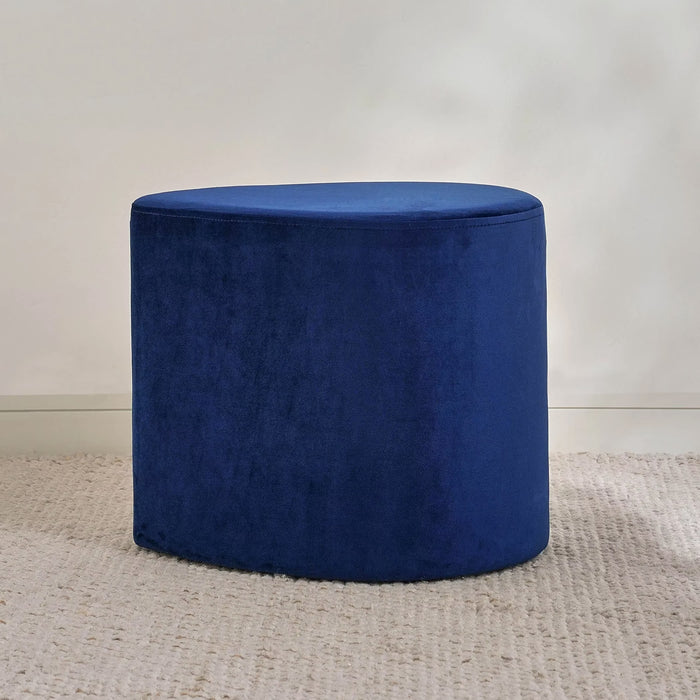 Dew Drop Kids Stool 45X35X38Cm- Navy