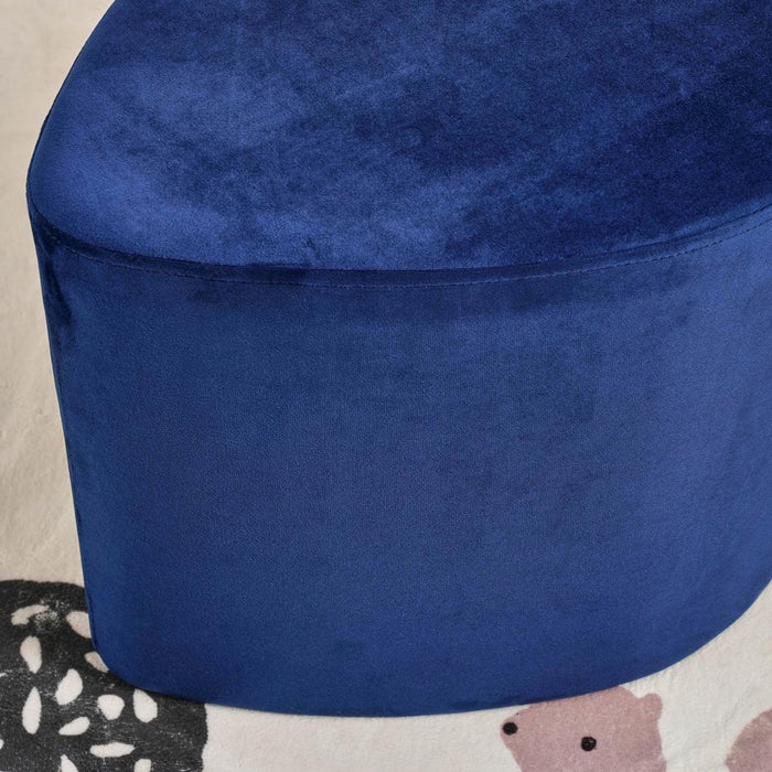Dew Drop Kids Stool 45X35X38Cm- Navy