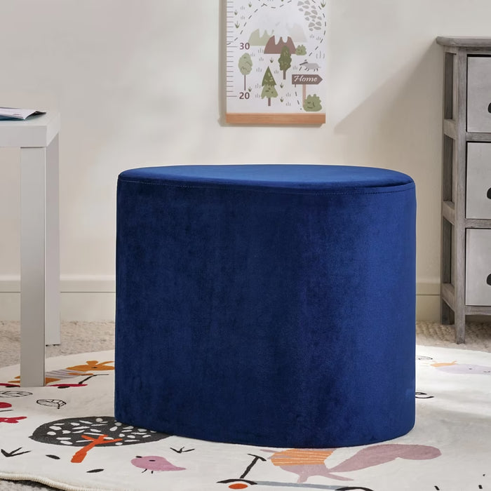 Dew Drop Kids Stool 45X35X38Cm- Navy