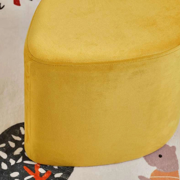 Dew Drop Kids Stool 45X35X38cm- Yellow Pan Home