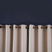 Dextor Blackout Curtain Pair 135X240Cm-Beige Pan Home