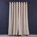 Dextor Blackout Curtain Pair 135X240Cm-Beige Pan Home