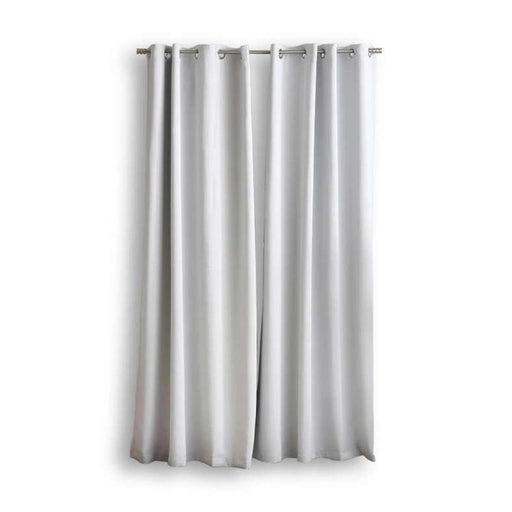 Dextor Blackout Curtain Pair - Grey Pan Home