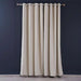 Dextor Blackout Curtain Pair 135X240Cm-Natural Pan Home