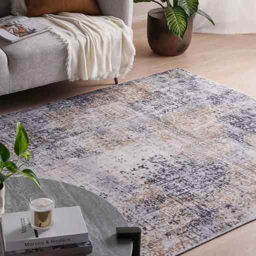 Dhuan Soft Touch Printed Rug 160X230Cm - Brown Pan Home