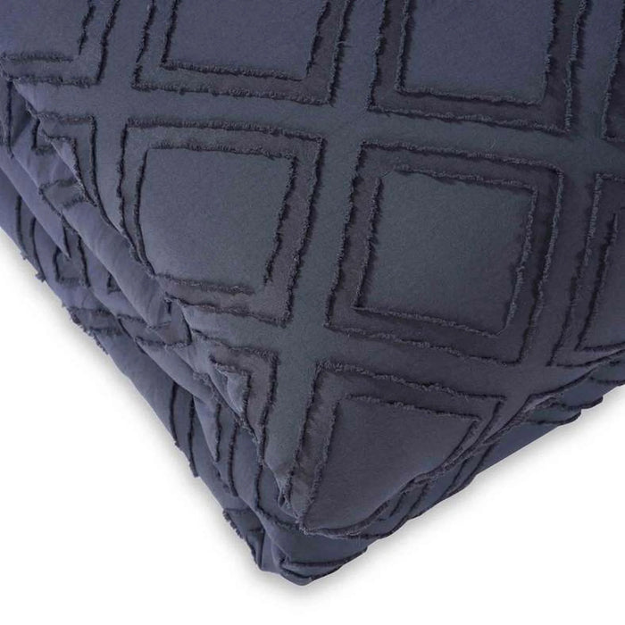 Diamond Tufted 2-Piece Comforter Set 160X220Cm - Grey