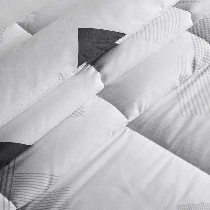 Diane 3-Piece King Comforter Set 240X260Cm  - Grey