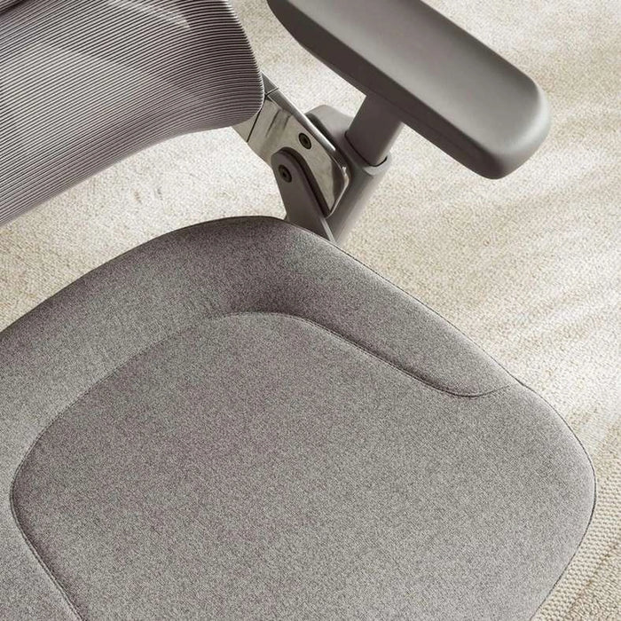 Dimitri Office High Back Chair Mesh And Fabric- Grey