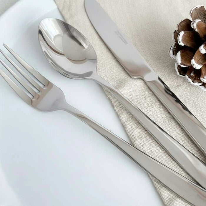 Dine 18-Piece Cutlery Set -Chrome Pan Home