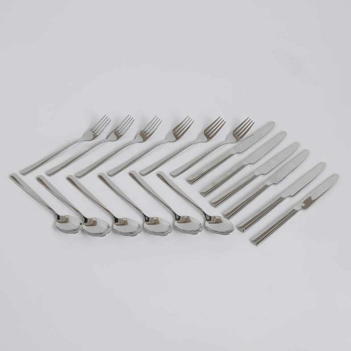 Dine 18-Piece Cutlery Set -Chrome Pan Home