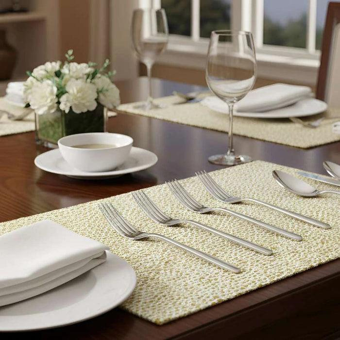 Dine 4-Piece Dinner Fork 19.6Cm -Chrome Pan Home