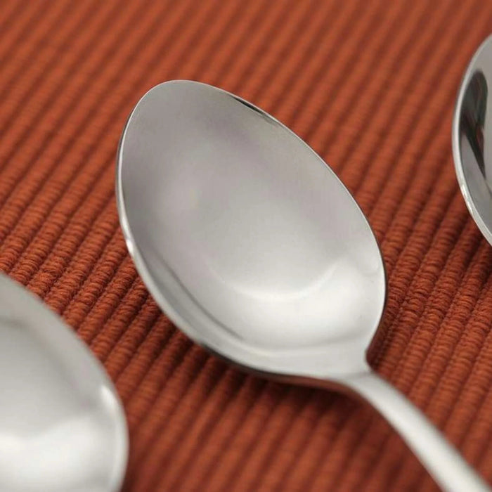 Dine 4-Piece Dinner Spoon 19.5Cm -Chrome Pan Home