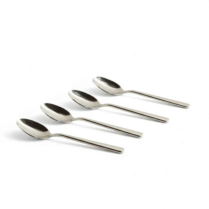 Dine 4-Piece Tea Spoon 15.4Cm -Chrome Pan Home