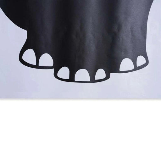 Dino Chalkboard Wall Stickers 55X86Cm - Black Pan Home
