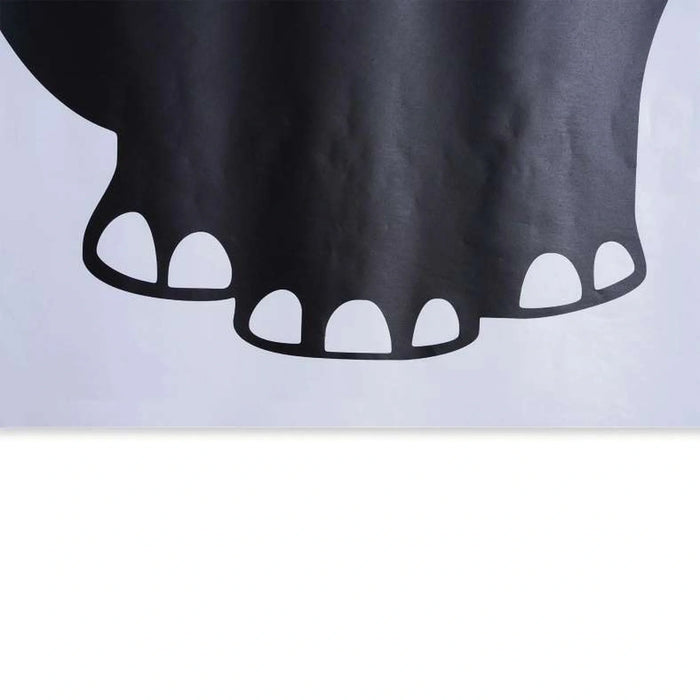 Dino Chalkboard Wall Stickers 55X86Cm - Black Pan Home