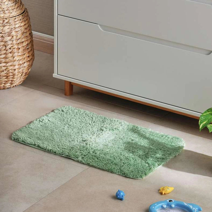 Dino Field Microfiber Bathmat 40X60cm Green Pan Home